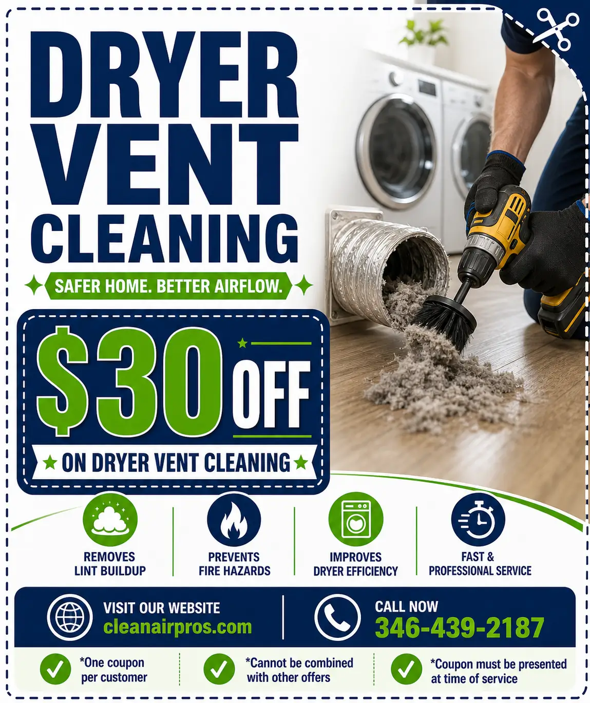 dryer ventcleaning coupon