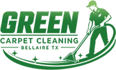 green carpet cleaning logo
