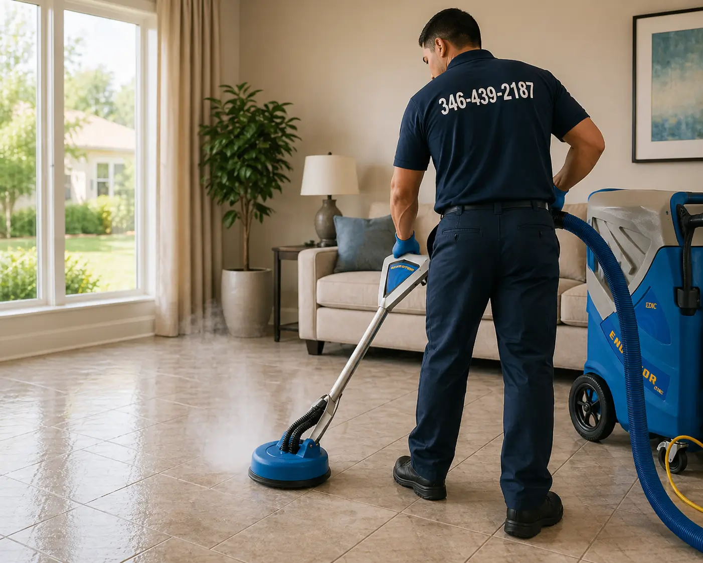 steam tile cleaning