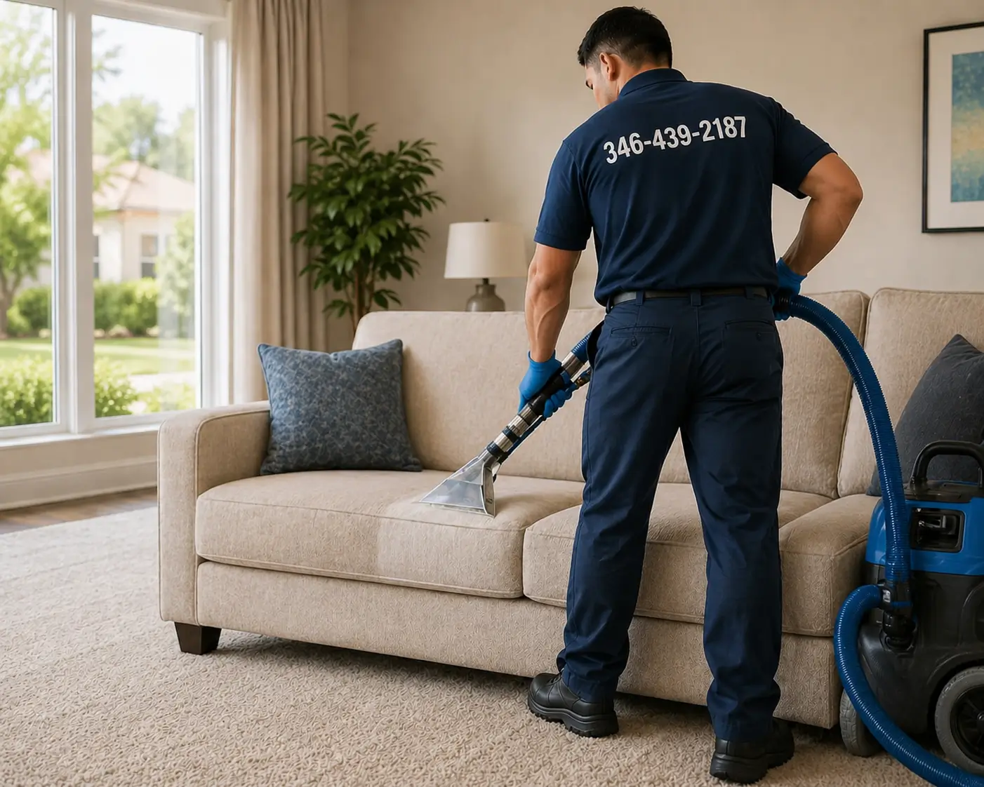 steam upholstery cleaning