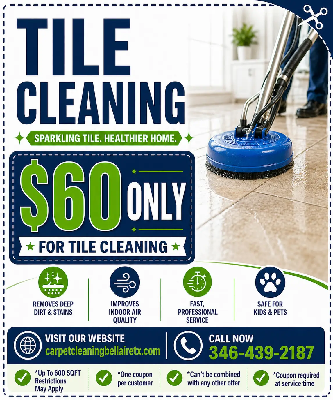 tile cleaning coupon